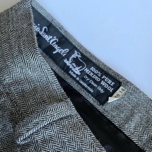 Giorgio Sant’ Angelo herringbone trouser